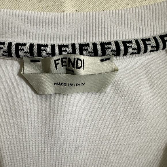 Authentic Fendi Women’s White Top Size Small - Picture 9 of 15